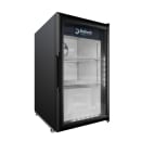 Imbera VR06 HC BW HGD 21" One Section Glass Door Merchandiser - (1) Right Hinge Door, Black, 115v thumbnail 2