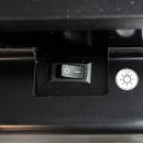 Imbera G319 HC BW 29 1/2" One Section Glass Door Merchandiser - (1) Right Hinge Door, Black, 115v thumbnail 11