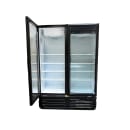 Imbera VRD43 HC BW 54 1/8" Two Section Glass Door Merchandiser - (2) Left/Right Hinge Doors, Black, 115v thumbnail 12