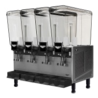 Ugolini UEAD402K0 Arctic Deluxe Refrigerated Drink Dispenser w/ (4) 5 3/10 gal Bowls, Mixing, 115v thumbnail 2
