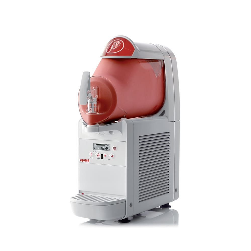Ugolini UEMG101K0 MiniGEL Plus Soft Serve Ice Cream Machine w/ (1) 6 1/3 qt Flavor Hopper, 115v/1ph