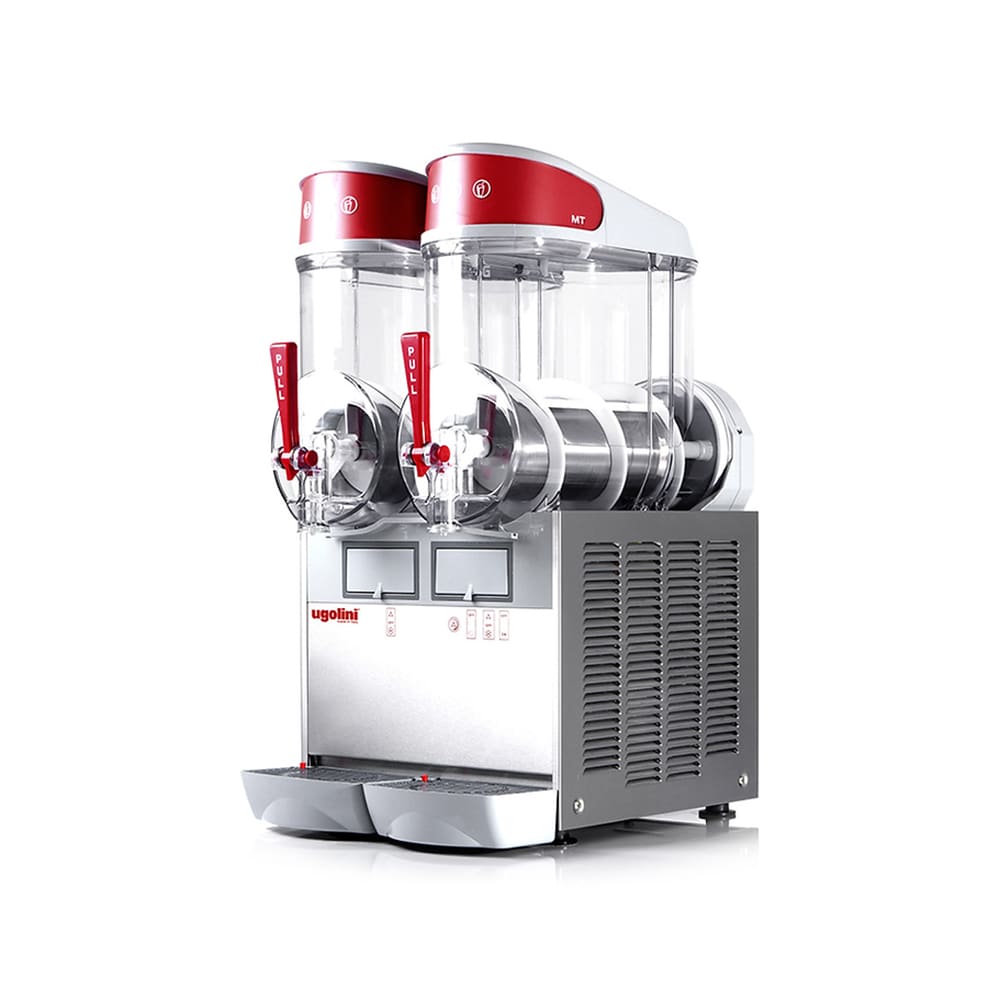Ugolini UEMT201K0 14 3/16" MT Frozen Drink Machine w/ (2) 2 3/5 gal Bowls - 115v