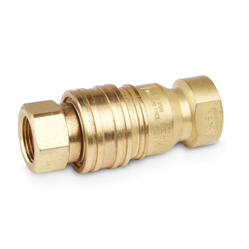 Crown Verity ZCV-5007 3/4" Quick Disconnect Set for 60" & 72" Grills