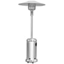Crown Verity CV-2620-SS 90" Portable Patio Heater - 45,000 BTU, Stainless Steel, Liquid Propane thumbnail 2