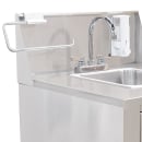 Crown Verity CV-PHS-4 38 1/3"H Portable Sink w/ 6"D Bowl, Hot Water thumbnail 5