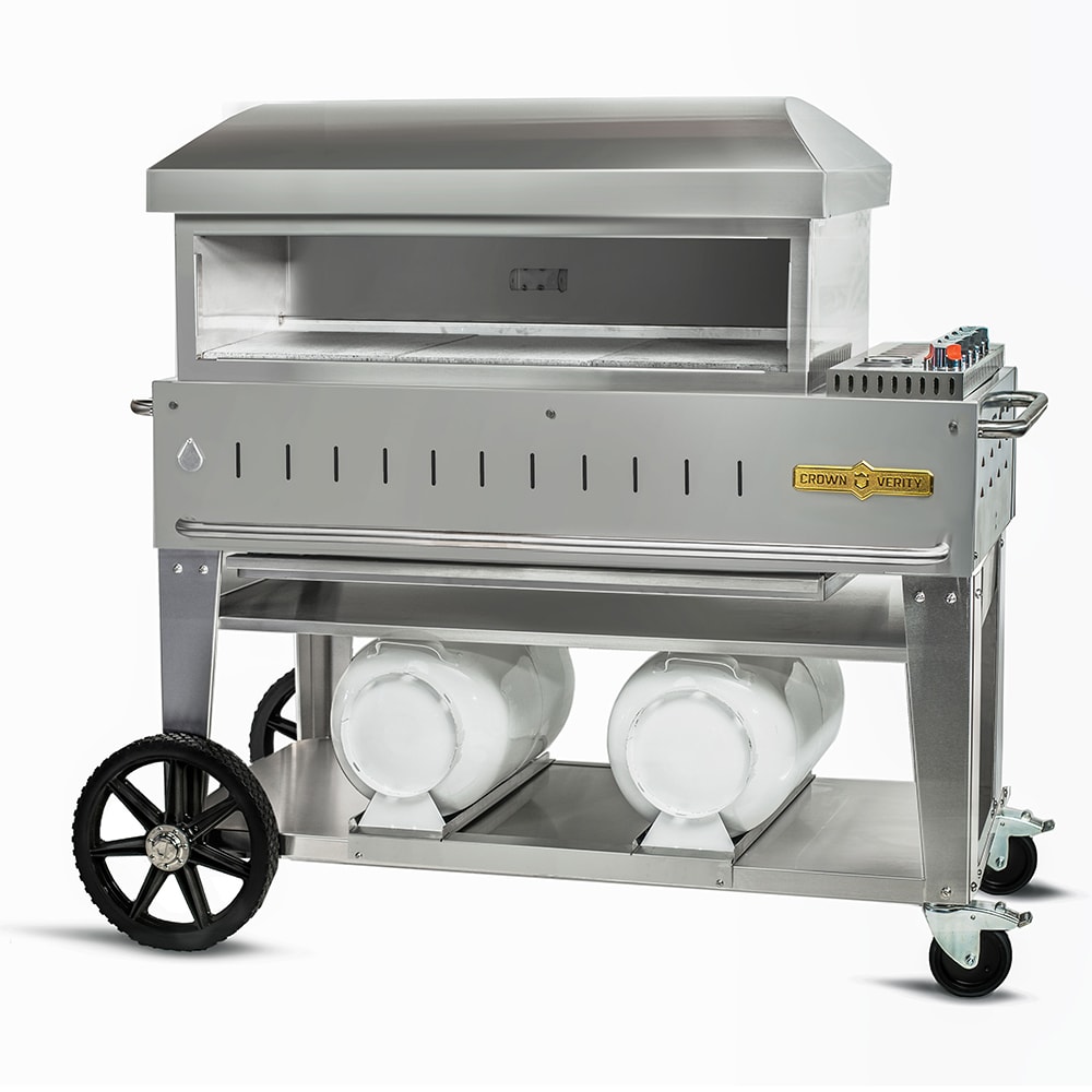 Crown Verity CV-PZ-36-CB Outdoor Pizza Deck Oven, Liquid Propane