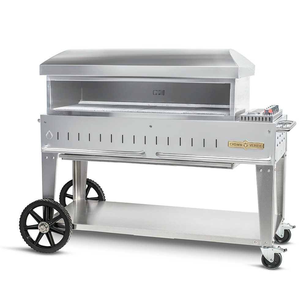 Crown Verity CV-PZ-48-CB Outdoor Pizza Deck Oven, Liquid Propane