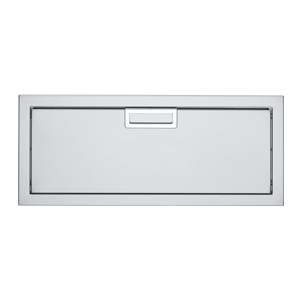 Crown Verity IBI24-DD 24" Built In Horizontal Drawer - Soft Close, Stainless Steel