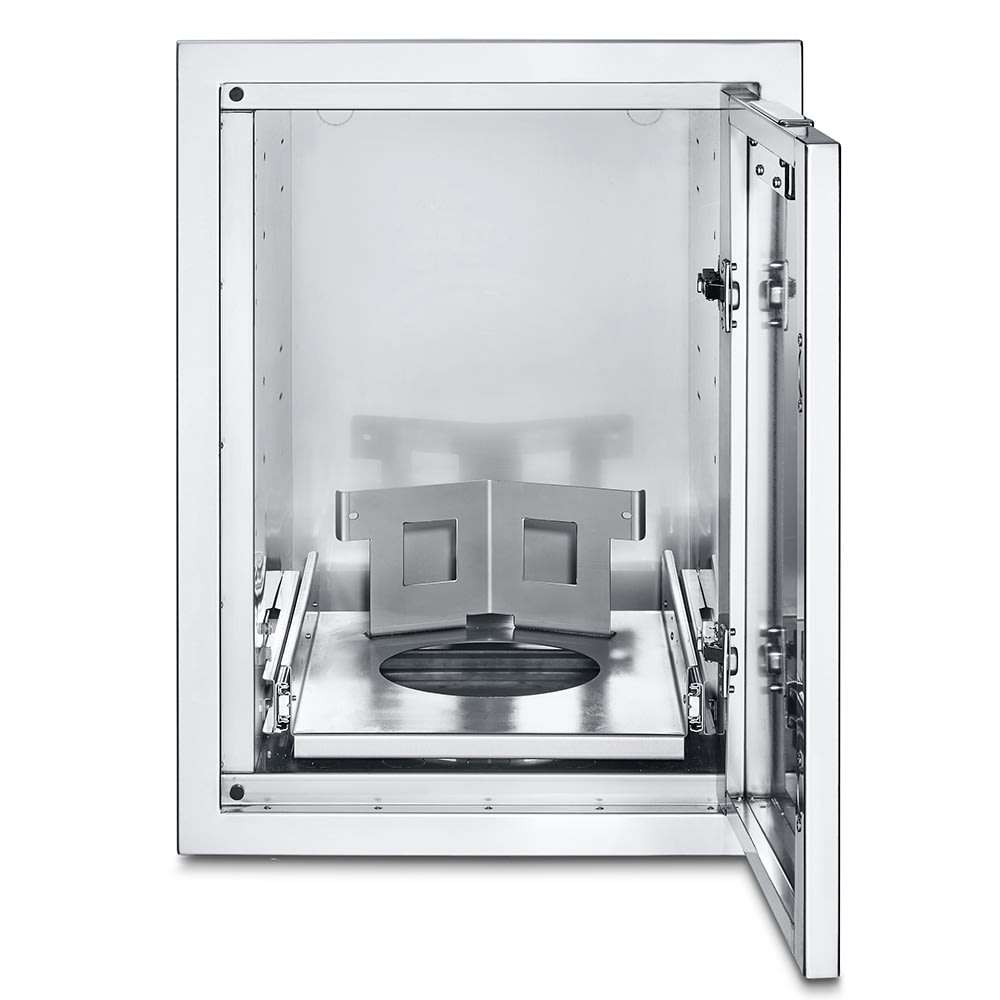 Crown Verity IBILC-PH Large Built In Cabinet w/ Propane Tank Holder - Stainless Steel