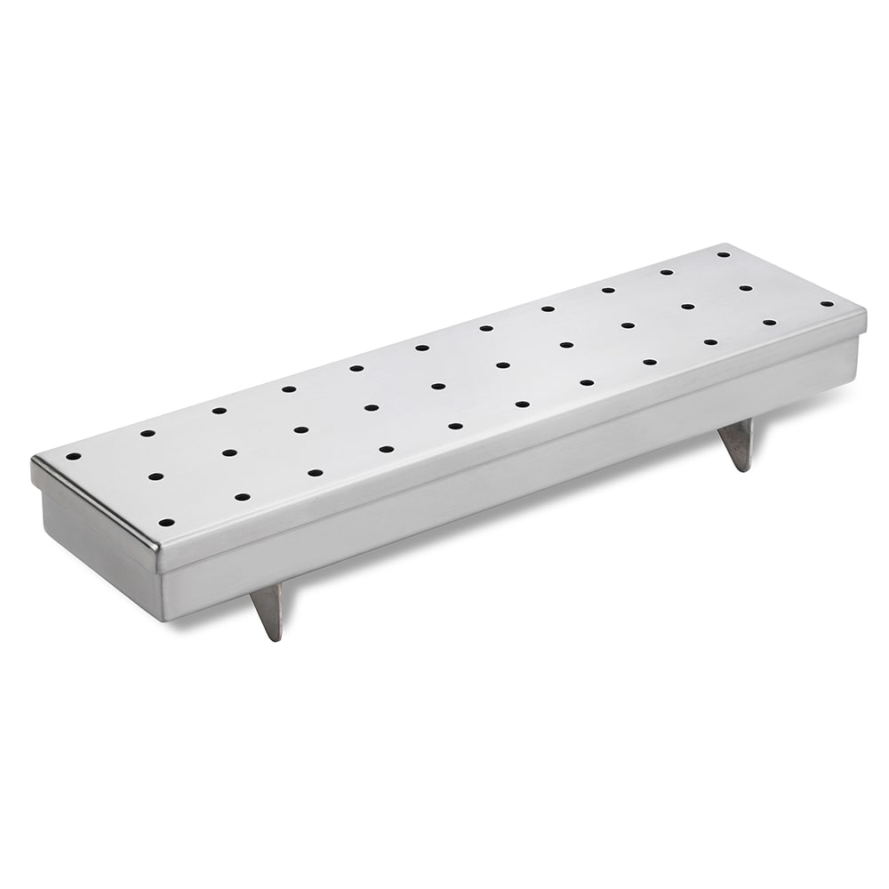 Crown Verity CV-SBK Smoker Box Kit for MCB Grills - 2 1/2" x 11", Stainless