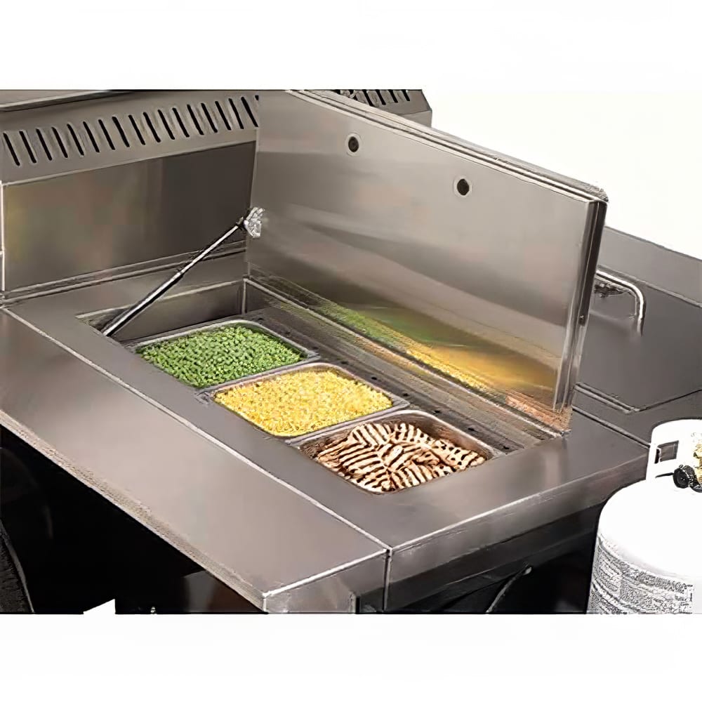 Crown Verity CV-SPK Steam Pan Kit for TG-1 - 12" x 30", Stainless