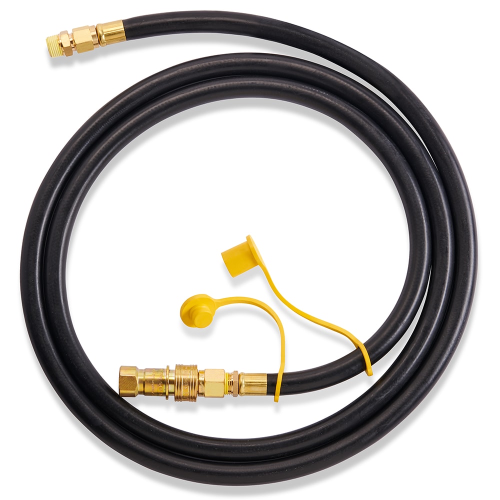 Crown Verity ZCV-NGH075-20 20 ft Natural Gas Hose for MCB-60, & MCB-72 - 3/4" Diameter