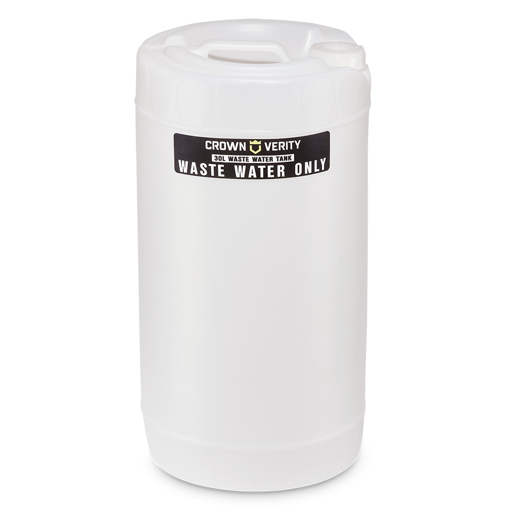 Crown Verity ZSC-2282-K 7 1/2 gal Waste Water Tank for CV-PHS Sinks