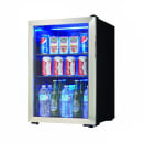 Danby DBC026A1BSSDB 2.6 cu ft Undercounter Refrigerator w/ Glass Door - Black/Stainless, 115v thumbnail 3