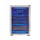 Danby DBC026A1BSSDB 2.6 cu ft Undercounter Refrigerator w/ Glass Door - Black/Stainless, 115v thumbnail 4