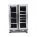 Danby SPRBC047D1SS 24" Two Section Wine Cooler w/ (2) Zones - 21 Bottle Capacity, 115v thumbnail 2