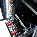 Danby SPRBC047D1SS 24" Two Section Wine Cooler w/ (2) Zones - 21 Bottle Capacity, 115v thumbnail 4