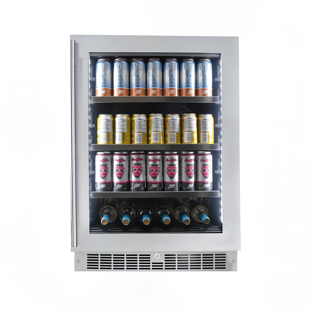 Danby SPRBC056D1SS 24" One Section Wine Cooler w/ (1) Zone - 6 Bottle Capacity, 115v