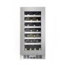 Danby SPRWC031D1SS 15" One Section Wine Cooler w/ (1) Zone - 28 Bottle Capacity, 115v thumbnail 3