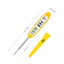 CDN Digital Pocket Thermometer w/ 2 3/4" Stem, -40 to 450°F, Yellow (DTT450) thumbnail 4