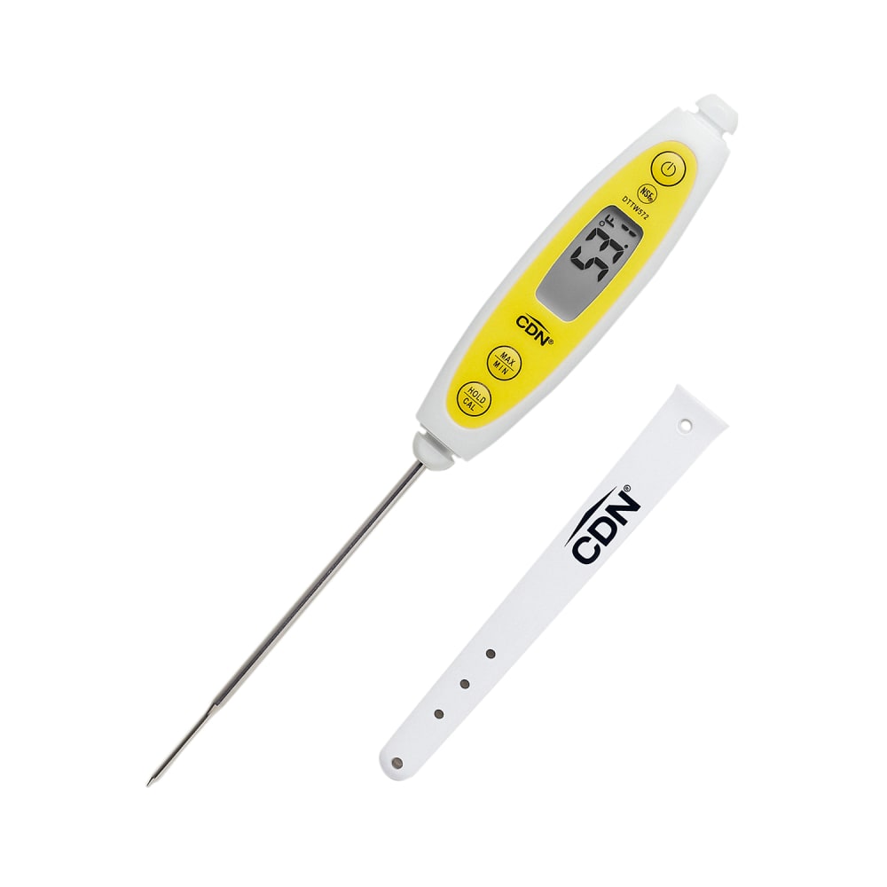 CDN Digital Pocket Thermometer w/ 3 1/2" Stem, -40 to 572°F (DTTW572)