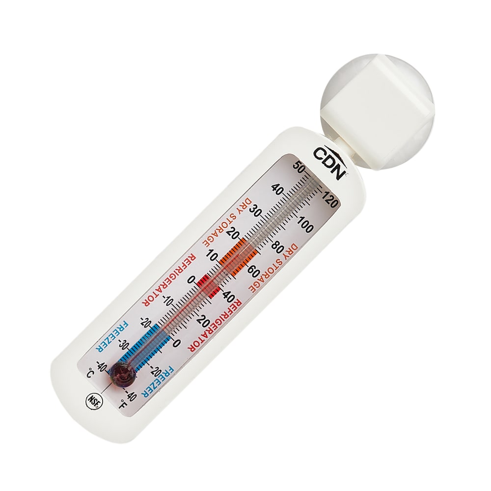 CDN Refrigerator Freezer Thermometer, -40 to 120°F (EFG120)