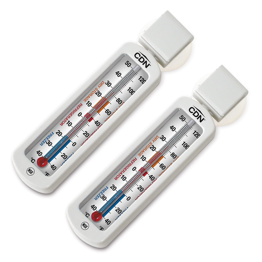 CDN Refrigerator Freezer Thermometer, -40 to 120°F (EFG120-X2)