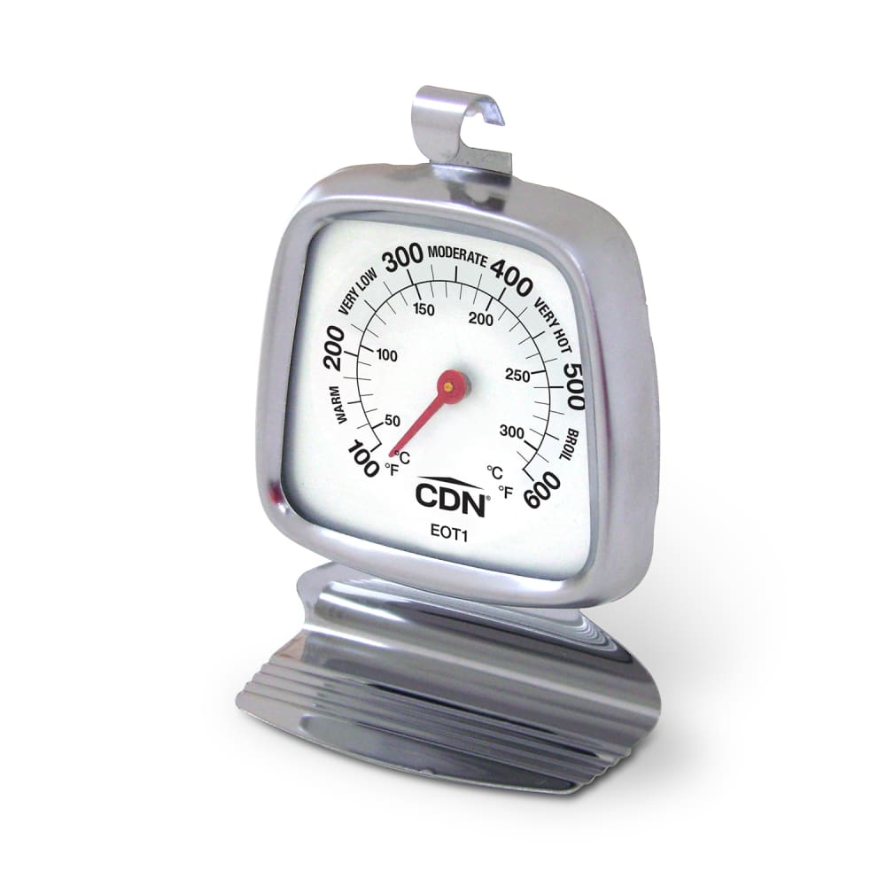 CDN Oven Thermometer w/ 1 5/8" Dial Face, 100 to 600°F (EOT1)