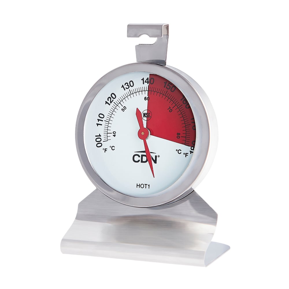 CDN Oven Thermometer w/ 2" Dial Face, 100 to 180°F (HOT1)