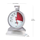 CDN Oven Thermometer w/ 2" Dial Face, 100 to 180°F (HOT1) thumbnail 4