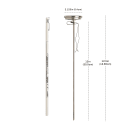 CDN Deep Fry Thermometer w/ 12" Stem, 100 to 500°F (IRL500) thumbnail 4