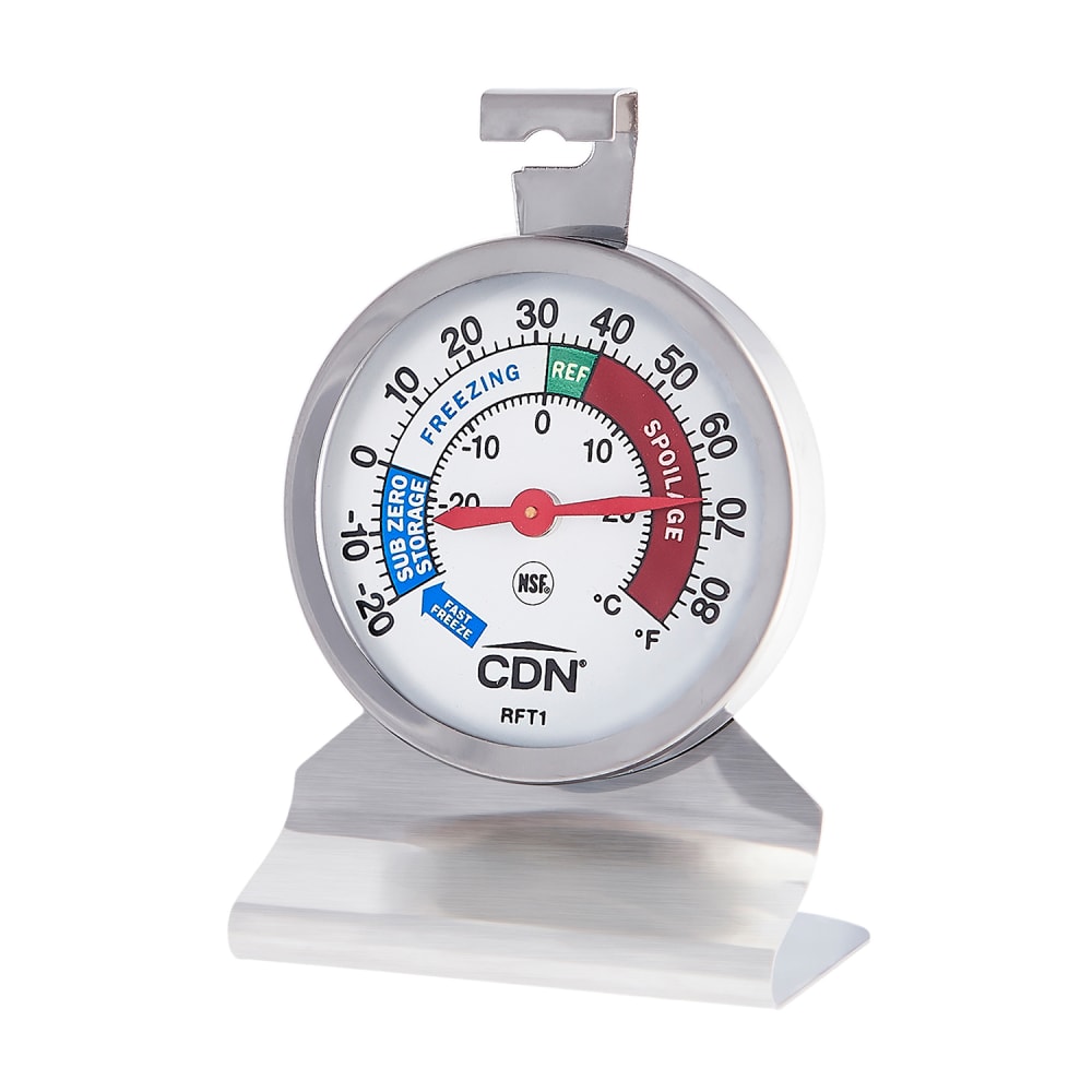 CDN Refrigerator Freezer Thermometer, -20 to 80°F (RFT1)