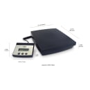 CDN 220 lb Digital Receiving Scale - 11" x 12", ABS (SDR220) thumbnail 5