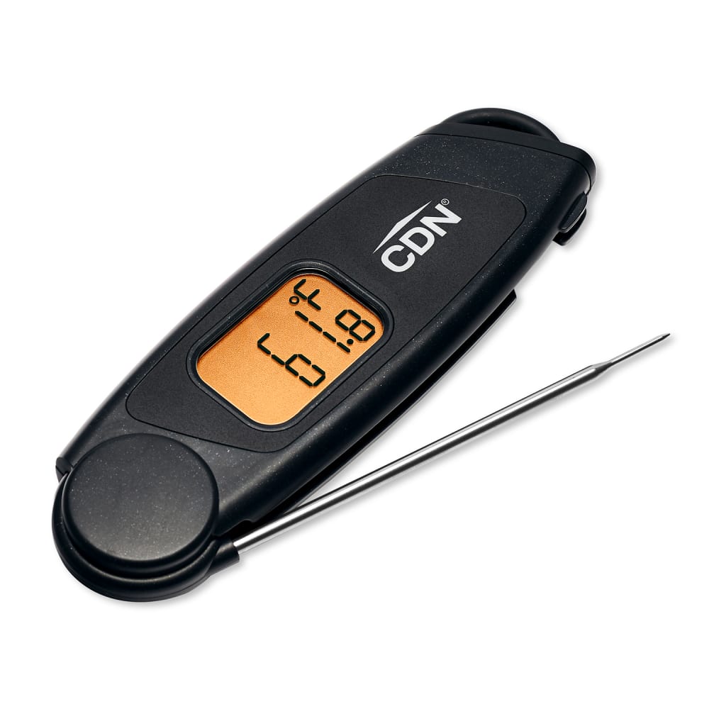 CDN Folding Digital Thermocouple Thermometer, -40 to 572°F, Black (TCTW572)