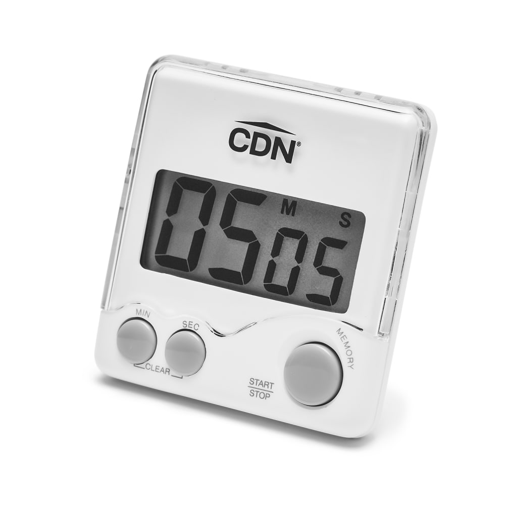 CDN Digital Timer w/ Alarm, Minute & Second Timing (TM7-W)