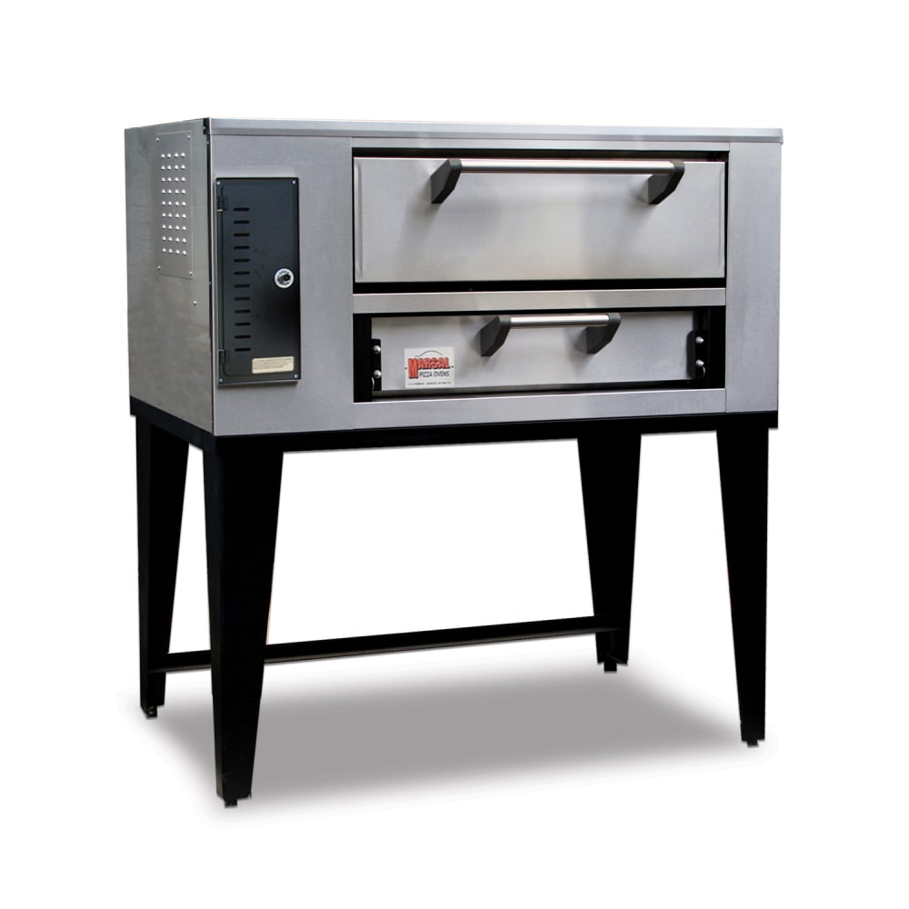 Marsal SD-1048 Floor Model Single Pizza Deck Oven - Liquid Propane