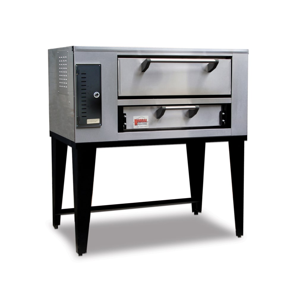 Marsal SD-1048 Floor Model Single Pizza Deck Oven - Natural Gas