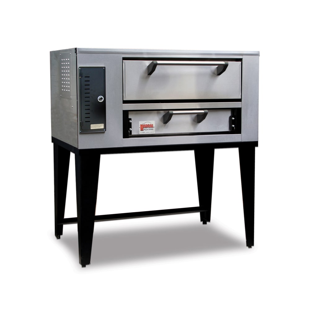 Marsal SD-1060 Floor Model Single Pizza Deck Oven - Natural Gas