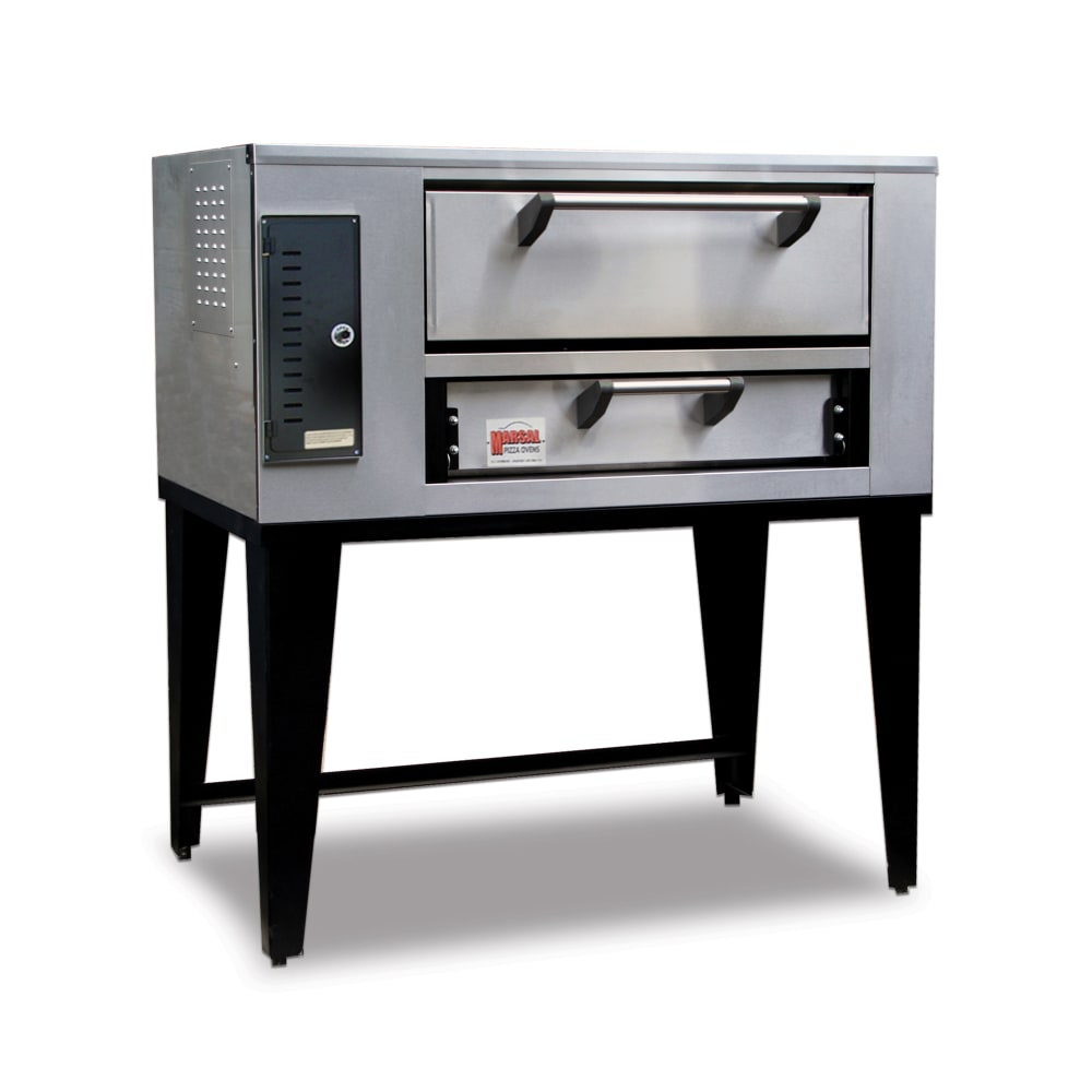 Marsal SD-236 Floor Model Single Pizza Deck Oven - Natural Gas