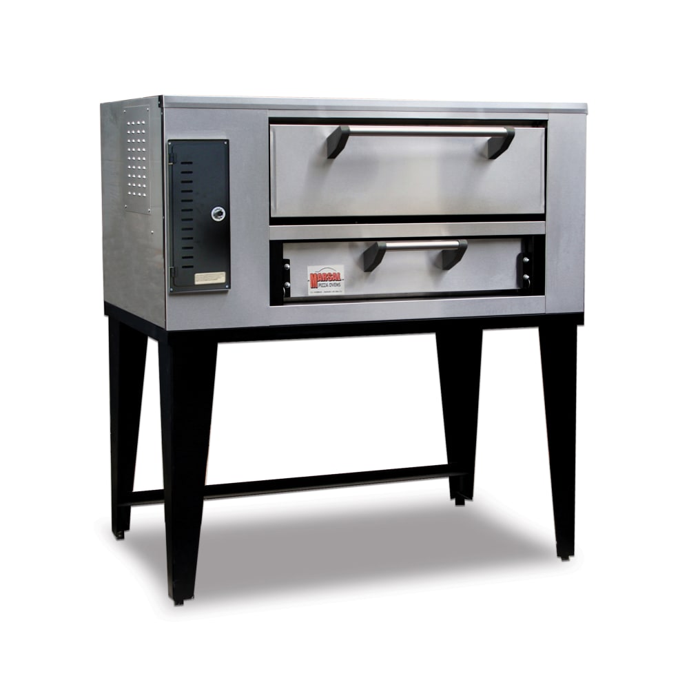 Marsal SD-448 Floor Model Single Pizza Deck Oven - Liquid Propane