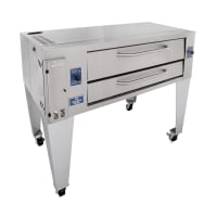 Marsal SD-660 Floor Model Single Pizza Deck Oven - Natural Gas thumbnail 2