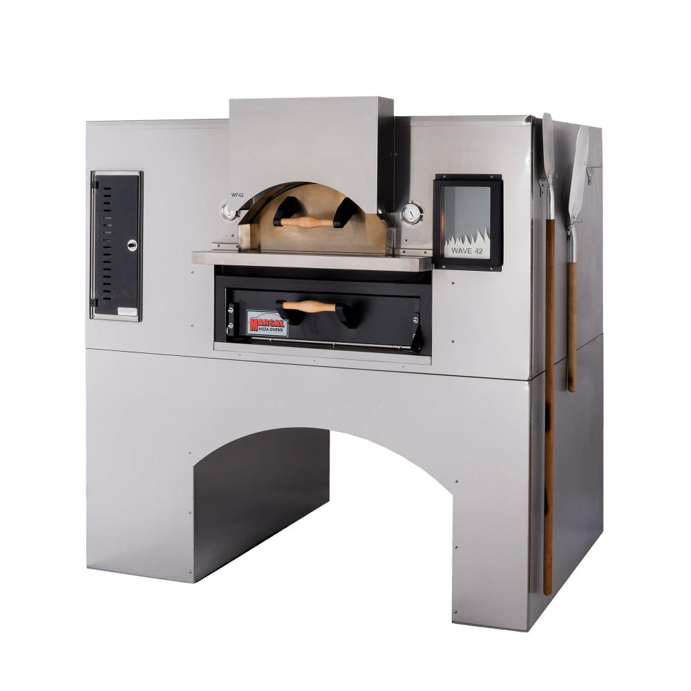 Marsal WF-60 Floor Model Single Pizza Deck Oven - Liquid Propane