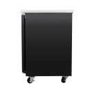 MoTak MBB-2D-60-X 58-7/8" Bar Refrigerator - 2 Swinging Solid Doors, Black, 115v thumbnail 5