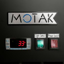 MoTak MBB-2D-60-X 58-7/8" Bar Refrigerator - 2 Swinging Solid Doors, Black, 115v thumbnail 6