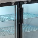 MoTak MBB-2D-60-G-X 58 7/8" Bar Refrigerator - 2 Swinging Glass Doors, Black, 115v thumbnail 15