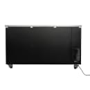 MoTak MBB-2D-70-X 69-1/8" Bar Refrigerator - 2 Swinging Solid Doors, Black, 115v thumbnail 6