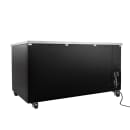 MoTak MBB-2D-70-X 69-1/8" Bar Refrigerator - 2 Swinging Solid Doors, Black, 115v thumbnail 8