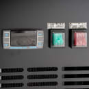 MoTak MBB-2D-70-G-X 69 1/8" Bar Refrigerator - 2 Swinging Glass Doors, Black, 115v thumbnail 6