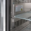 MoTak MBB-2D-70-G-X 69 1/8" Bar Refrigerator - 2 Swinging Glass Doors, Black, 115v thumbnail 9