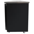 MoTak MBB-3D-90-X 90 3/8" Bar Refrigerator - 3 Swinging Solid Doors, Black, 115v thumbnail 7